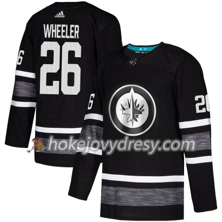 Pánské Hokejový Dres Winnipeg Jets All Star 2019 Blake Wheeler 26 Černá 2019 NHL All-Star Adidas Authentic
